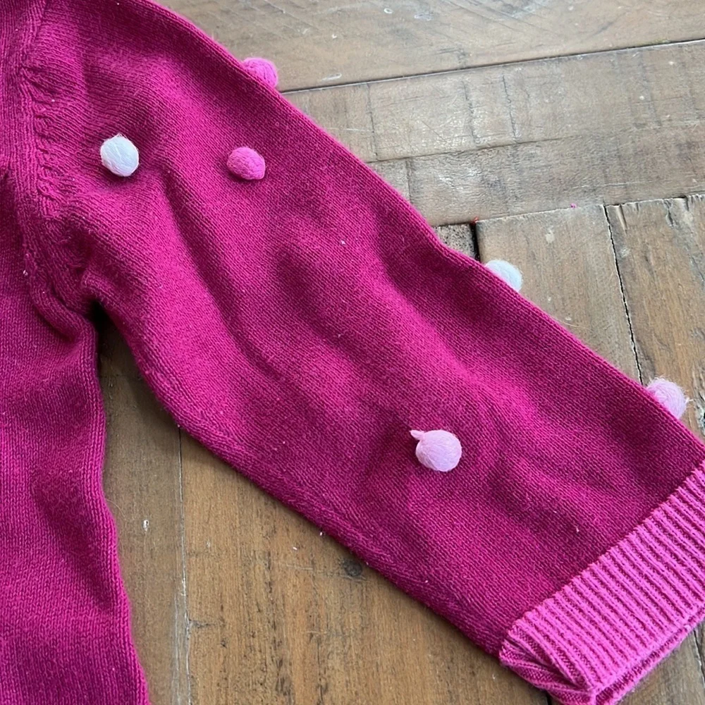 Hatley penguin Pom Pom sweater dress